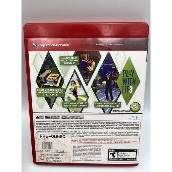 The Sims 3 - Greatest Hits (Sony PlayStation 3, 2012) Complete and Tested - Picture 6 of 8